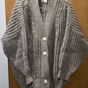 Babaa Cardigan No19 In Dark Mist